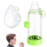 HEWEJA NessI OTC Spacer avec masque doux pour enfants, confort et utilisation facile.