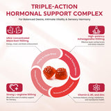 Hewvrix – gommes maca et ashwagandha, énergie et équilibre hormonal.