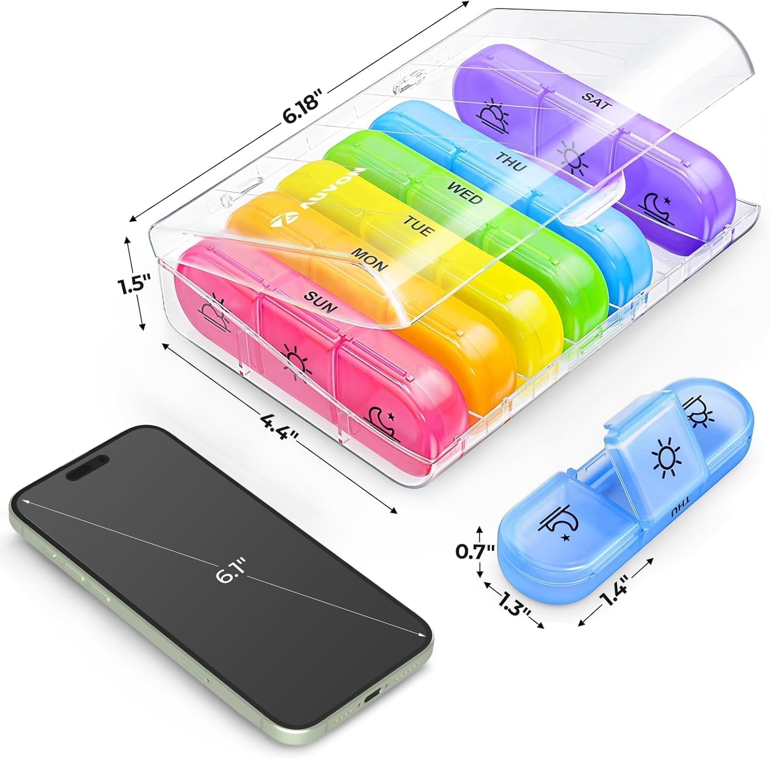 HFLYJPYW design compact et léger, idéal pour voyager.
