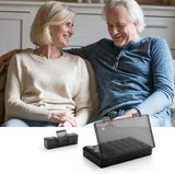HFLYJPYW design noir portable, idéal en déplacement