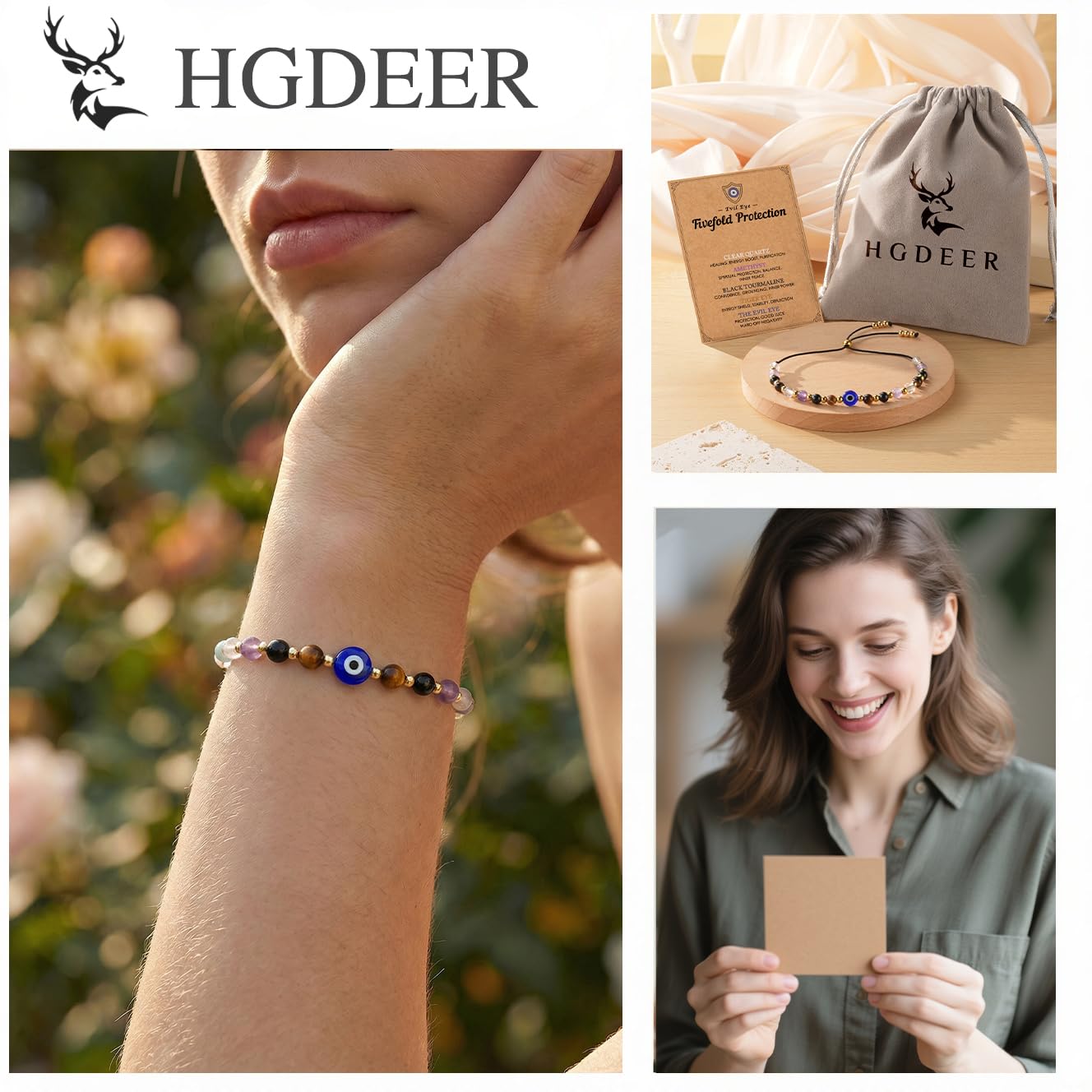 HGDEER Bracelet taille reglable pour un confort tout au long de la journée