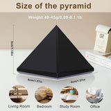Pyramide Hguxmcu sur bureau, améliore concentration et énergie positive.
