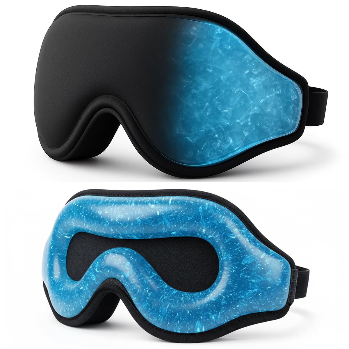 HI FINE CARE masque 3D sans pression pour obscurité totale et repos