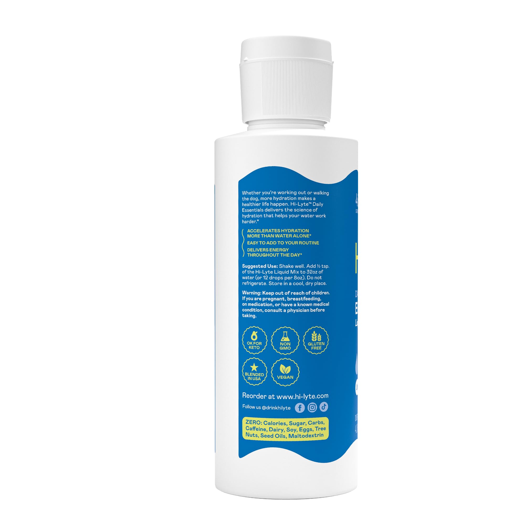 Hi-Lyte électrolytes: usage en voyage pour rester hydraté