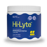Hi-Lyte K1000, poudre électrolytique citronnée, favorise l'hydratation lors de l'entraînement