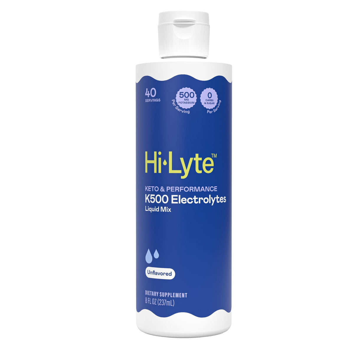 Hi-Lyte K500 bouteille doseur voyage pour hydratation pratique