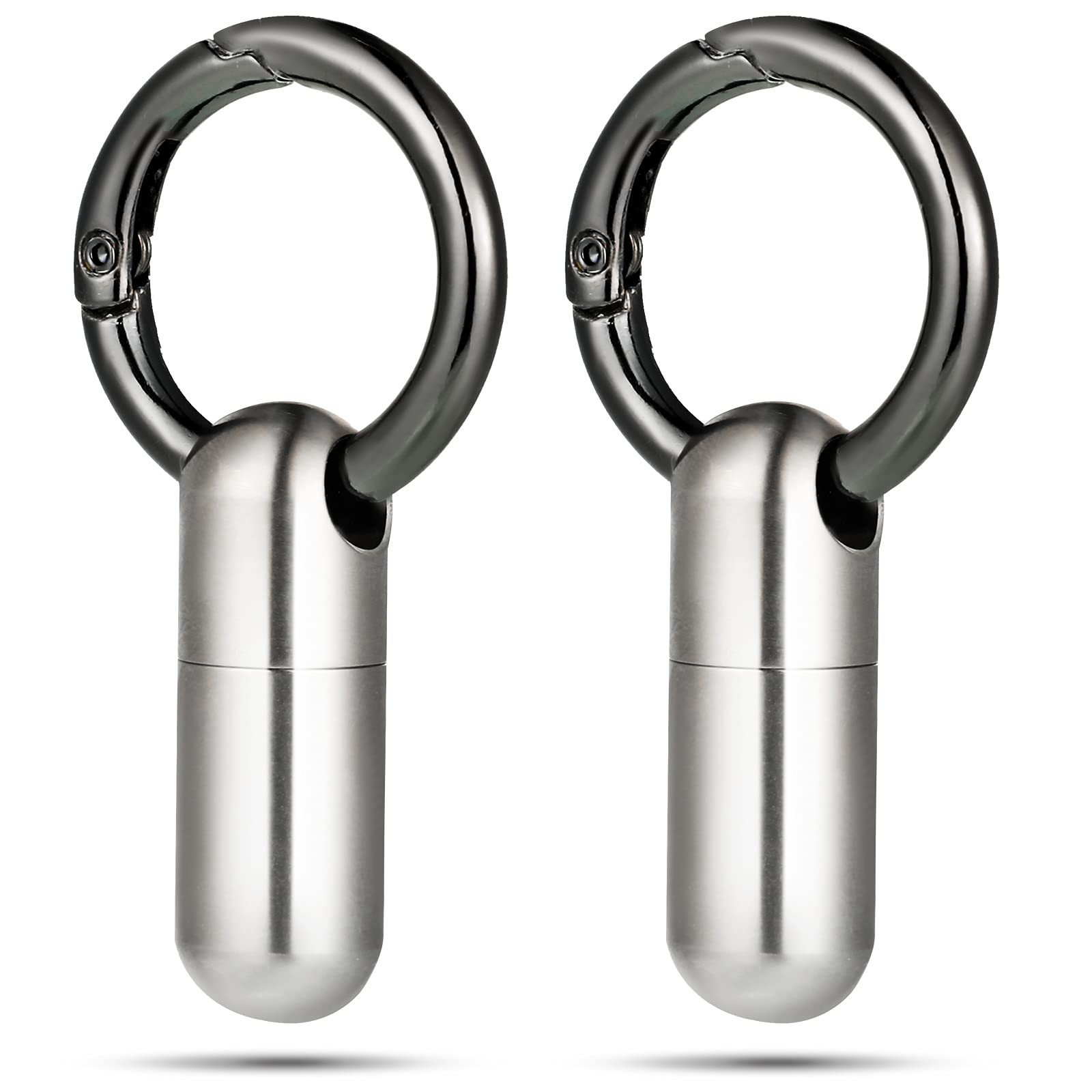 Porte-pilules mini Hicarer, ensemble de deux, idéal pour le voyage.