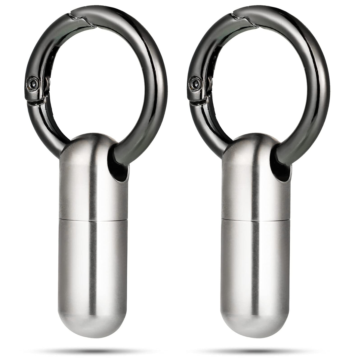 Porte-pilules mini Hicarer, ensemble de deux, idéal pour le voyage.