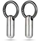 Porte-pilules mini Hicarer, ensemble de deux, idéal pour le voyage.