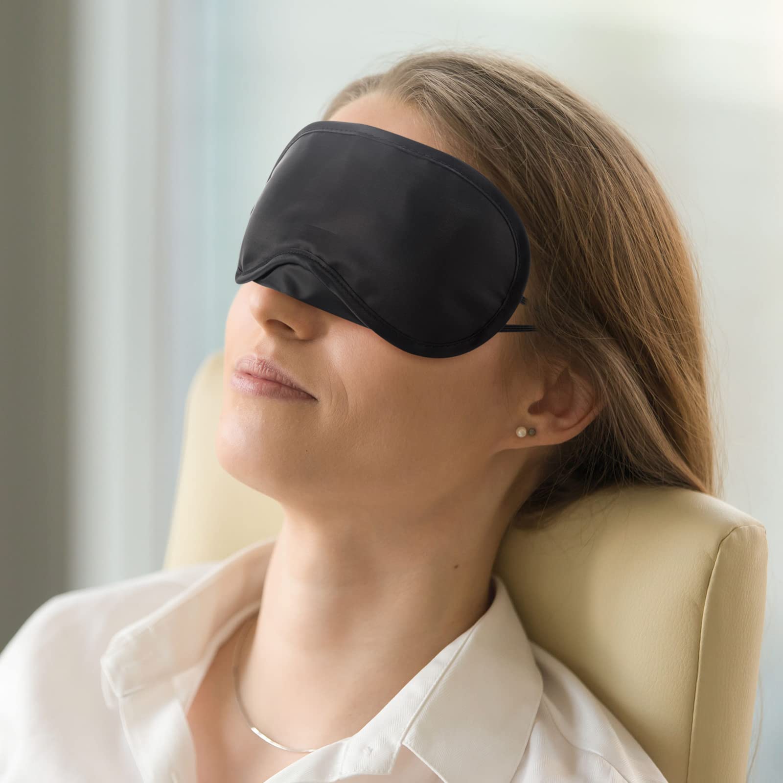 Masque yeux Hicarer avec surface personnalisable pour le bricolage et décorations.