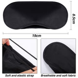 Masque yeux Hicarer avec confort nasal et sangles réglables pour un maintien stable.