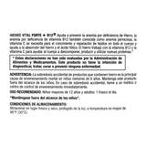 Gouttes HIERRO VITAL FORTE + B12 prêtes à être utilisées, soutien nutritionnel quotidien.