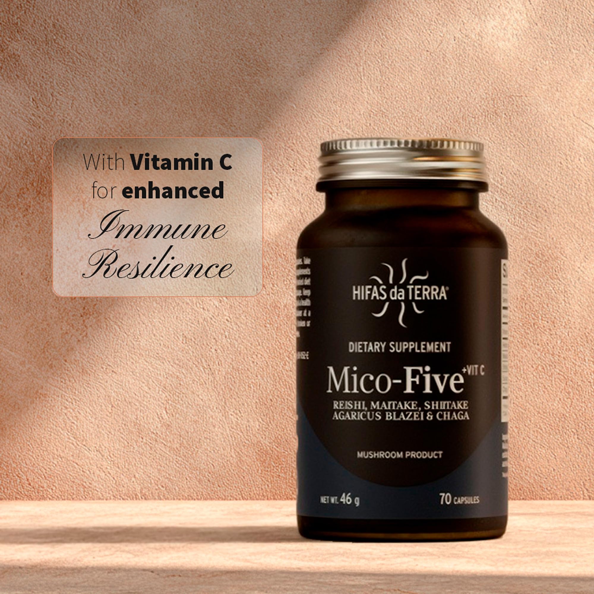 Mico-Five: bocal en verre compact pour le rangement