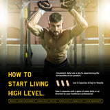 High Level Man – capsules Maca pour énergie et endurance.