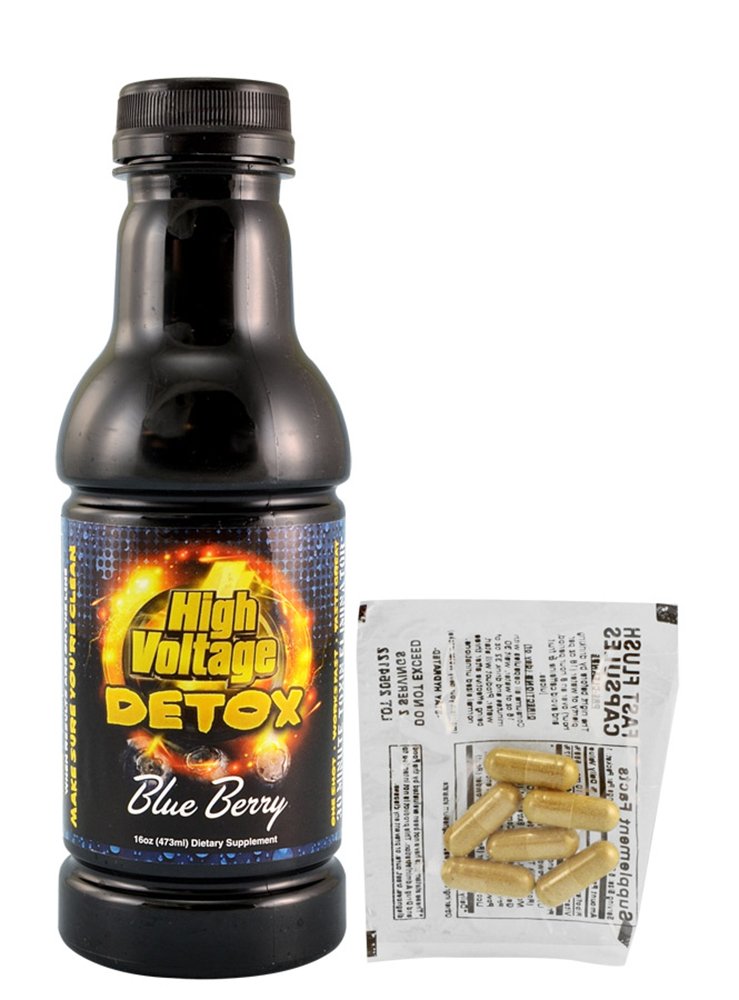 High Voltage Detox Double Flush – gelules myrtille, utilisation facile pour une routine bien-être.