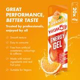 High5 Gel énergétique, texture lisse et légère pour une ingestion aisée