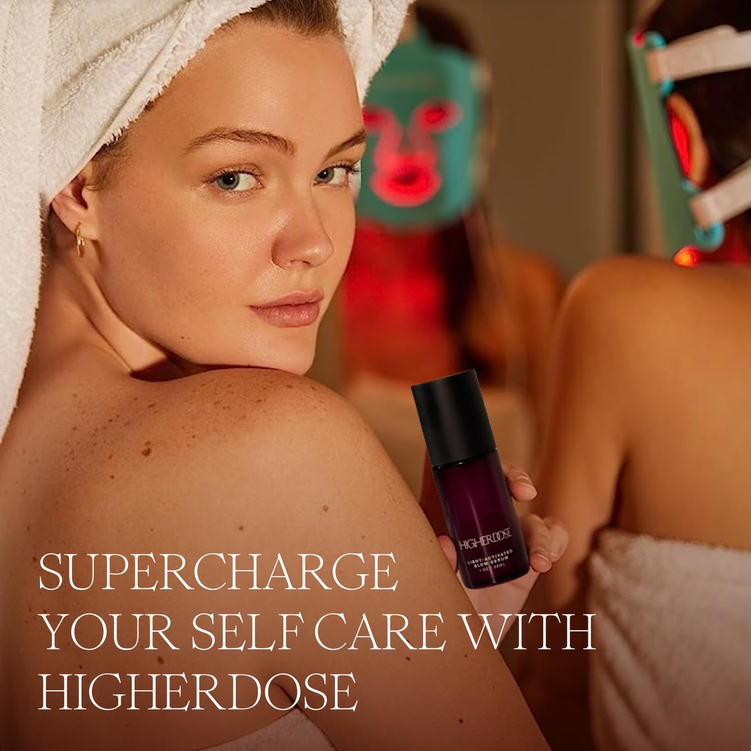 HigherDOSE Visage portable: parfait pour les déplacements.