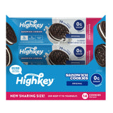 HighKey biscuits sandwich chocolat crème emballage pratique et compact.