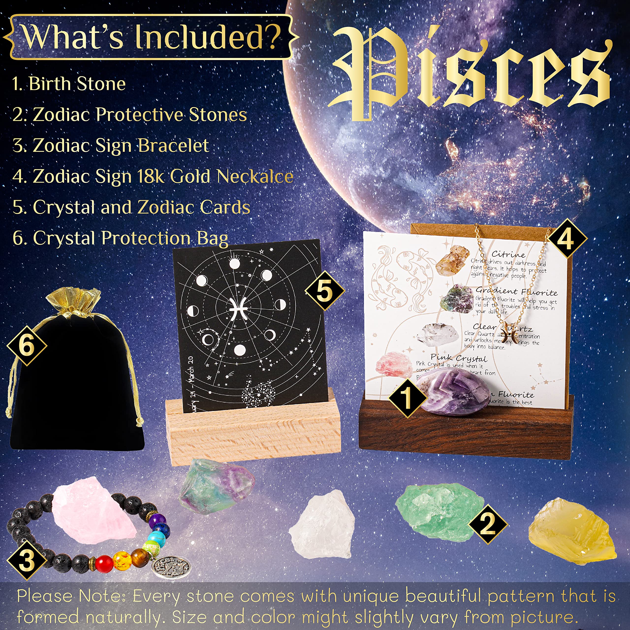 Hihealer fluorite-degradee poissons – cristal apaisant utile pour concentration