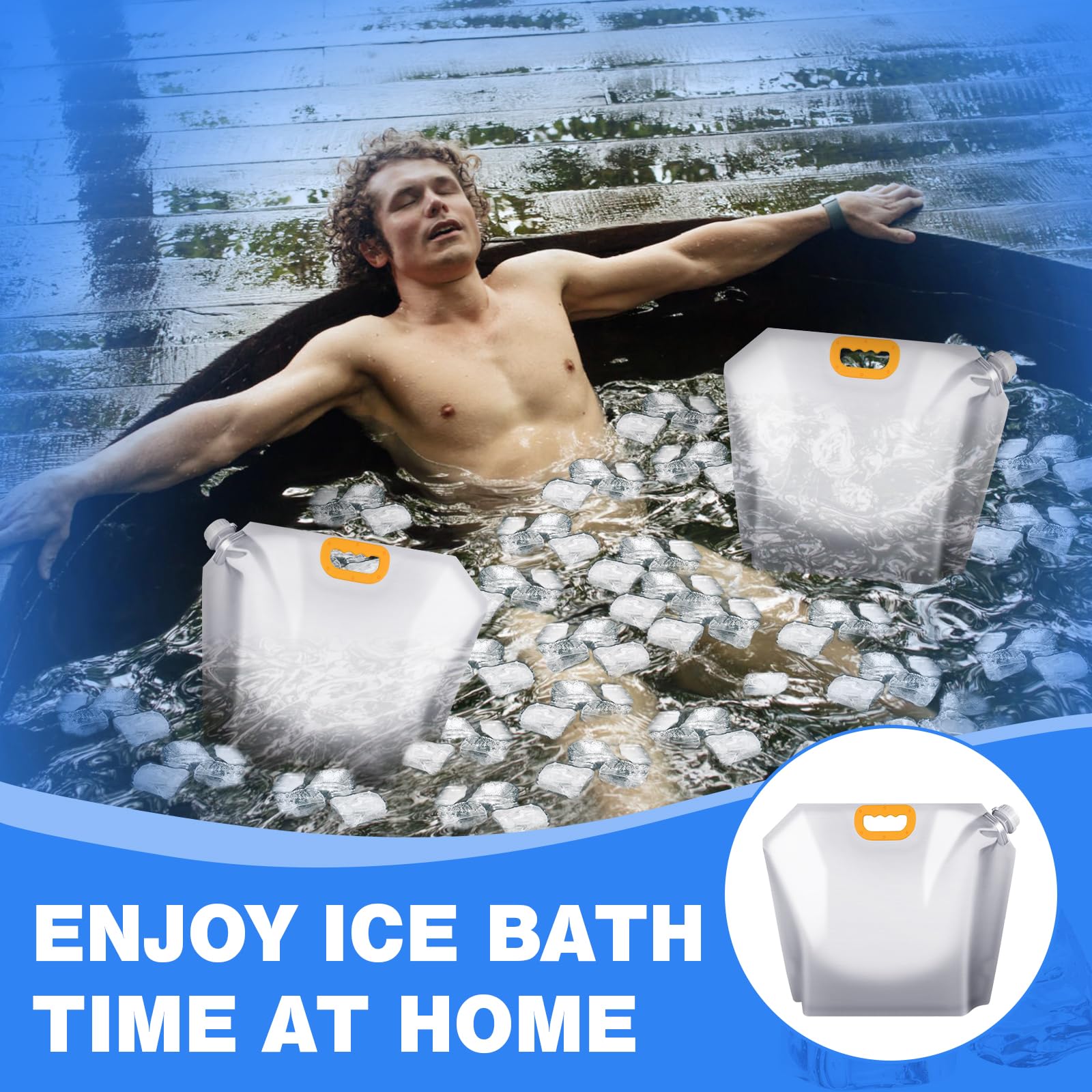 Hiitytin bain glace sécurité et efficacité pendant les bains froids.