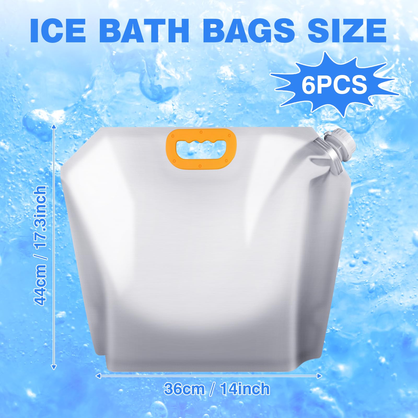 Hiitytin sac glace réutilisable et durable pour sessions répétées.