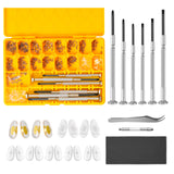 Kit réparation lunettes HIKETOLIGHT prêt à l’emploi pour réparations faciles à domicile.