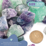 Fluorite Hilitchi aux couleurs vives pour bijoux ou décoration