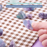 Morceaux fluorite Hilitchi pour polissage et pièces décoratives