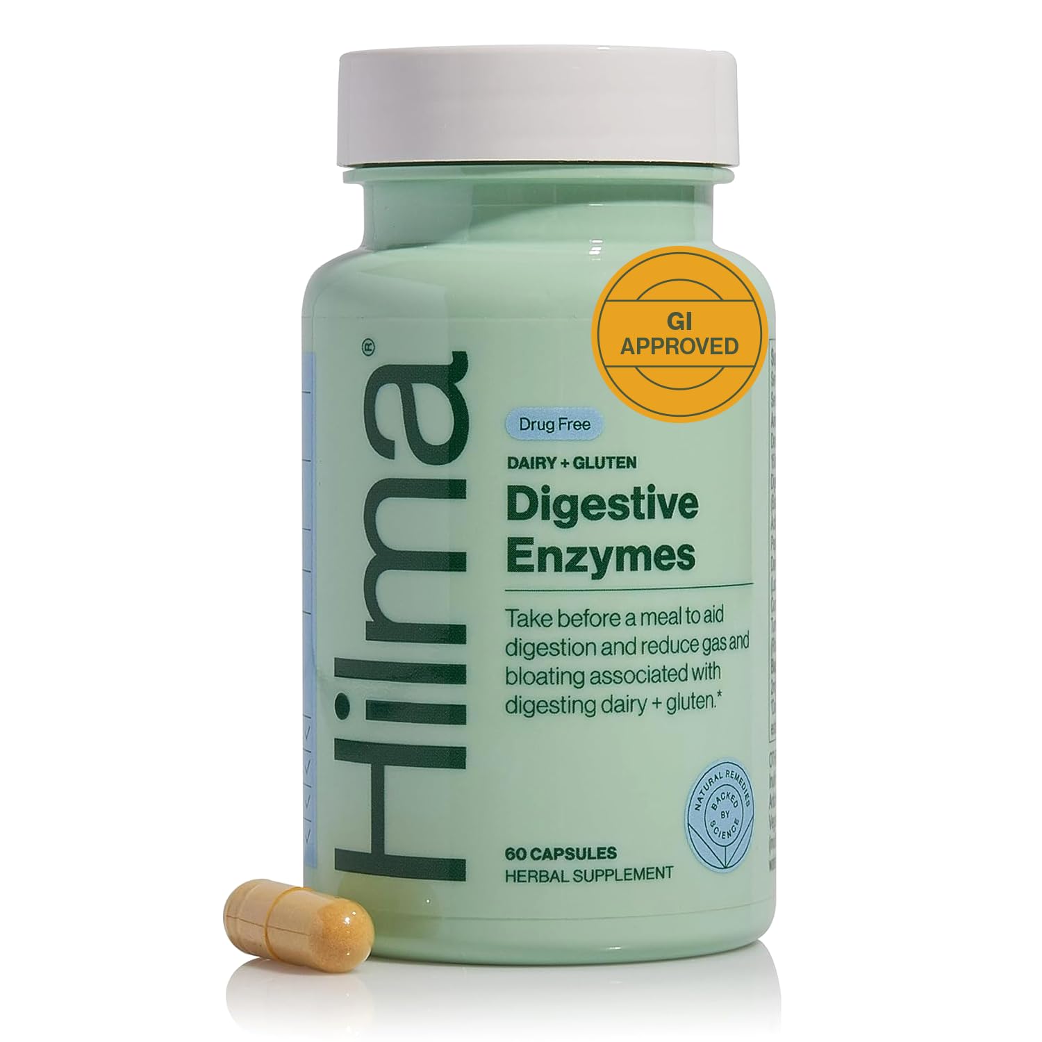 Hilma enzymes digestives pour femmes, soulage les ballonnements après le repas