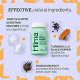 Capsules lactase Hilma pour digérer le lactose en douceur