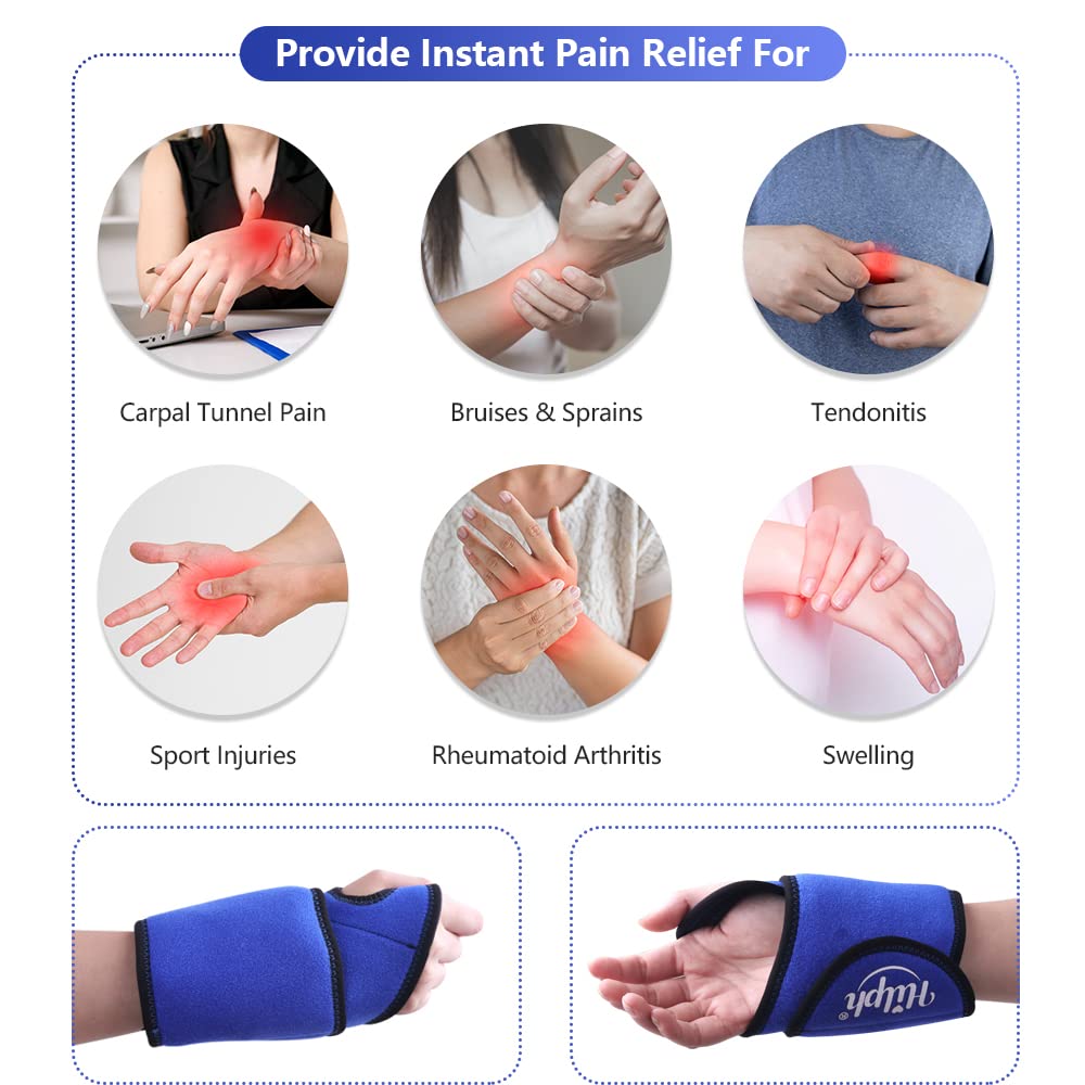 Sangle Velcro ajustable Hilph poignet pour un maintien personnalisé.