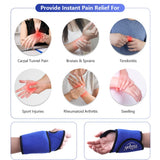 Sangle Velcro ajustable Hilph poignet pour un maintien personnalisé.