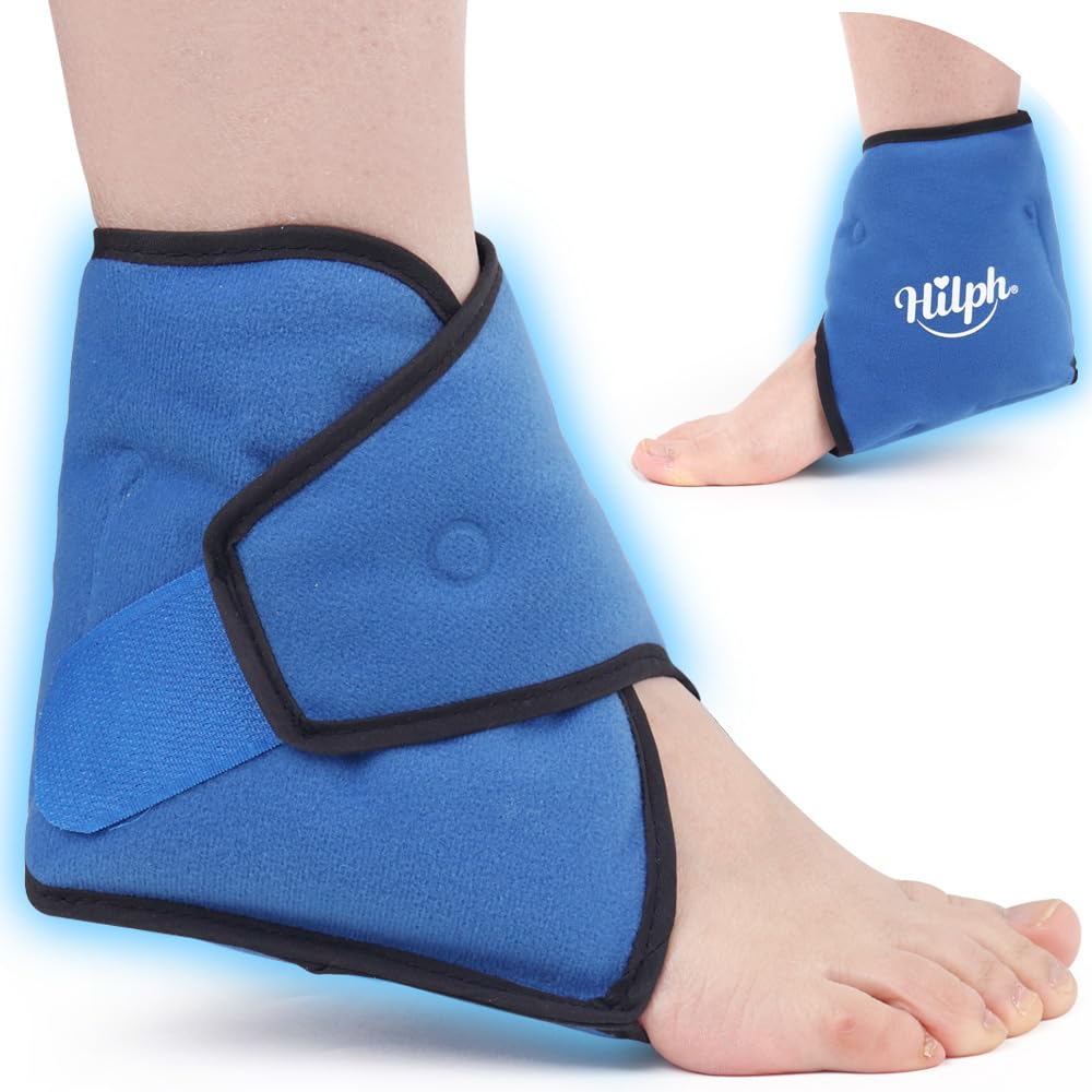 Hilph Attelle glace cheville ergonomique 3D assure un ajustement rapide et ciblé.