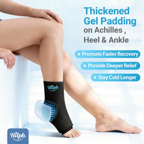 Balle de massage Hilph utilisée pour les arches et le fascia plantaire.