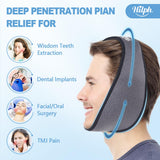 Hilph bandeau lavable et réutilisable pour soins buccaux et récupération.