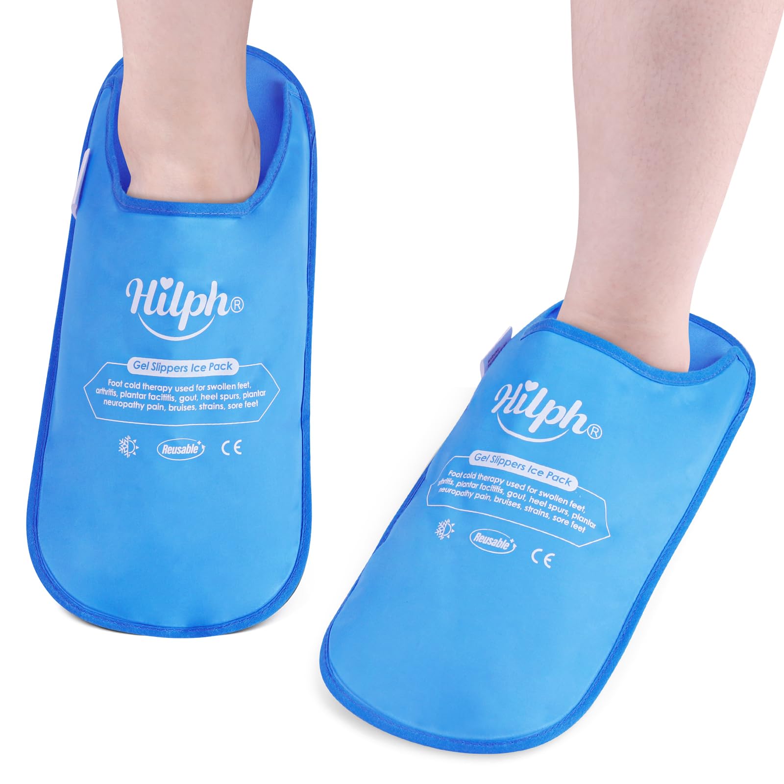 Hilph bottes glace pied enfilage-simple, facilité d’utilisation pour soulagement rapide.