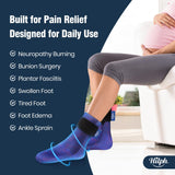 Hilph chaussette gel pied flexible qui épouse la voûte