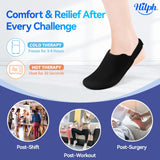 Hilph chaussette-pied: port confortable même au repos.