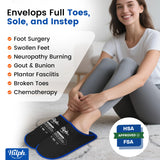 Hilph chaussons glace pied enfiler facile: accessibilité pour tous.