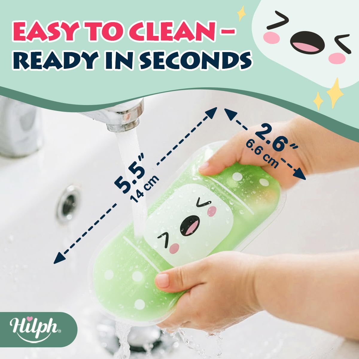 Hilph – prise en main facile pour petites mains et enfants actifs.