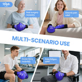 Enfilage rapide des gants Hilph pendant les activités quotidiennes.