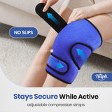 Hilph Genou: gel-pack durables et flexibles épousent les contours du genou.