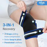 Hilph Genou: gel flexible, reste froid ou chaud longtemps pour apaiser la douleur