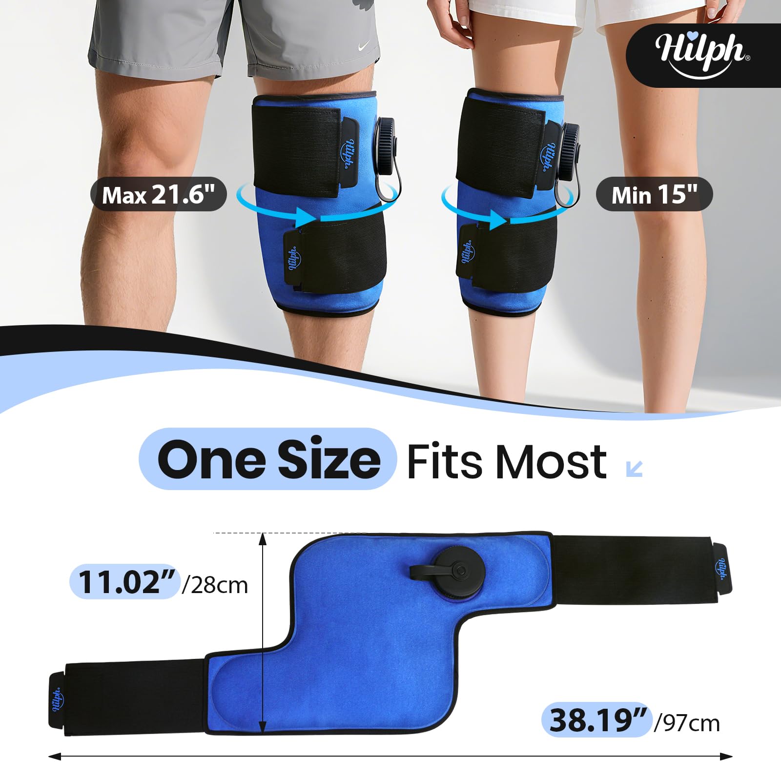 Hilph Genou Utilisation en Mouvement, confort après l effort.
