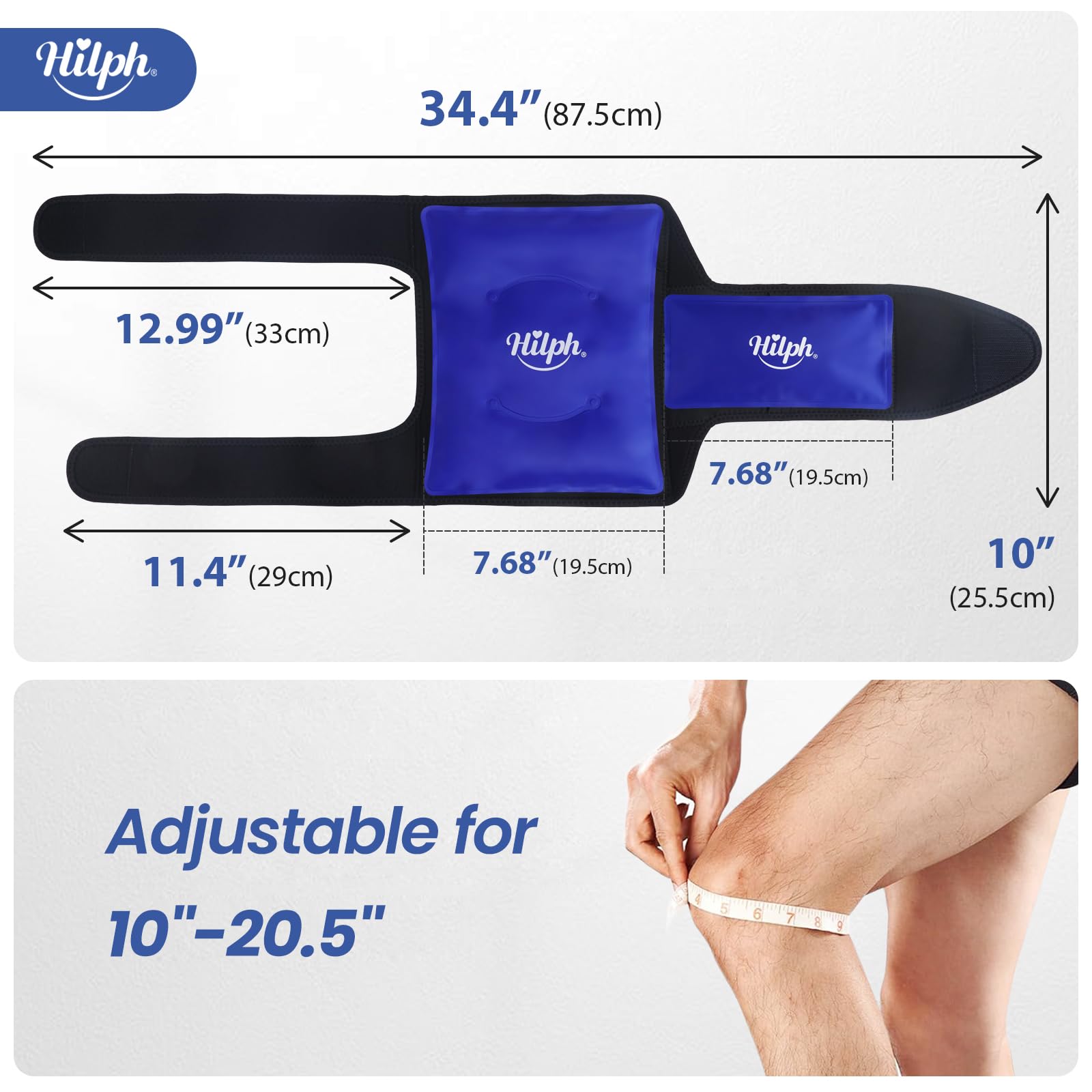 Hilph Genou: usage pratique à la maison et en déplacement.