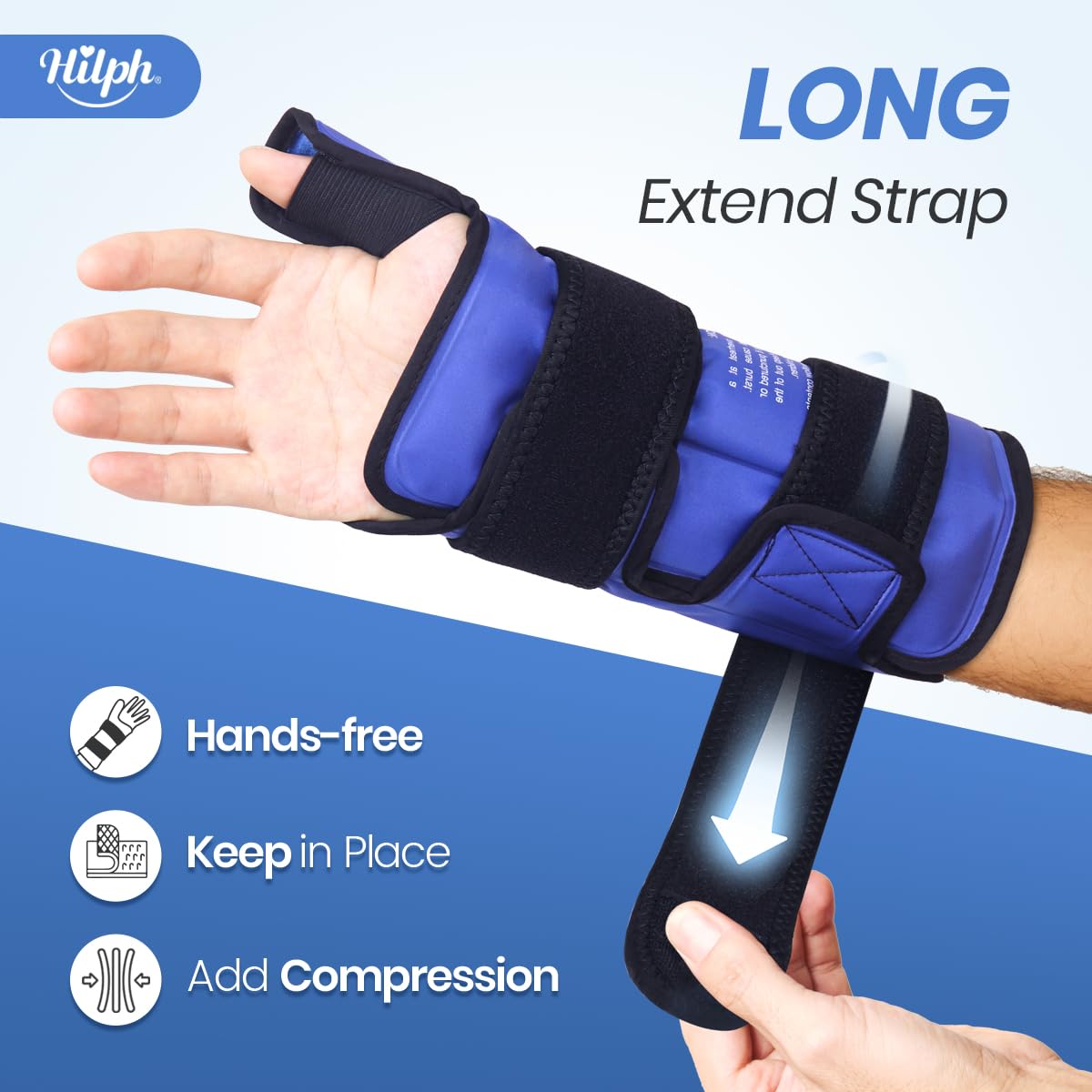 Hilph-glace-30-min : froid durable allant jusqu'à 30 minutes.