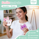 Hilph glace lapin format petit, taille pratique pour visage et petites zones.