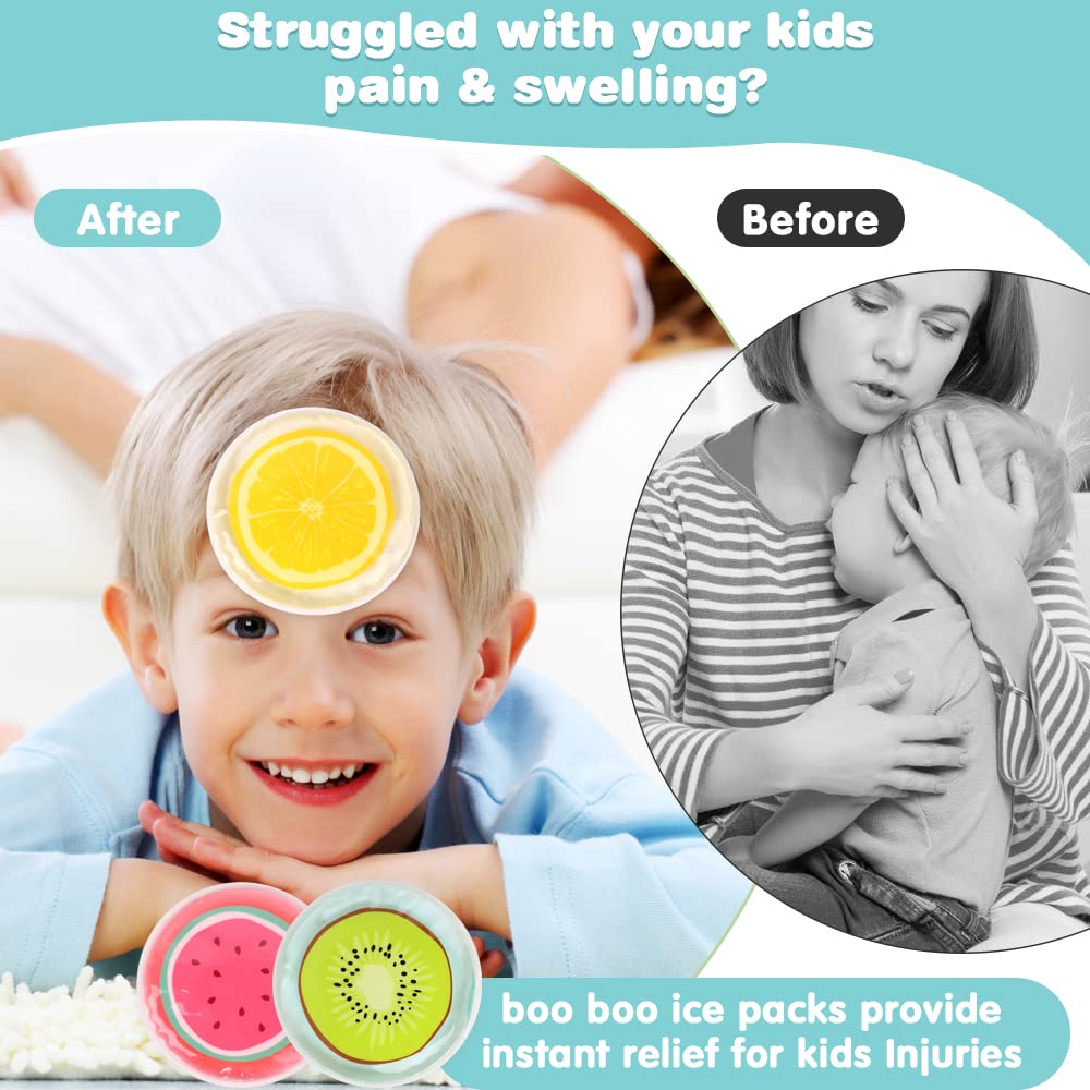 Hilph Kid Ice Pack utilisé sur le corps pour les bobos