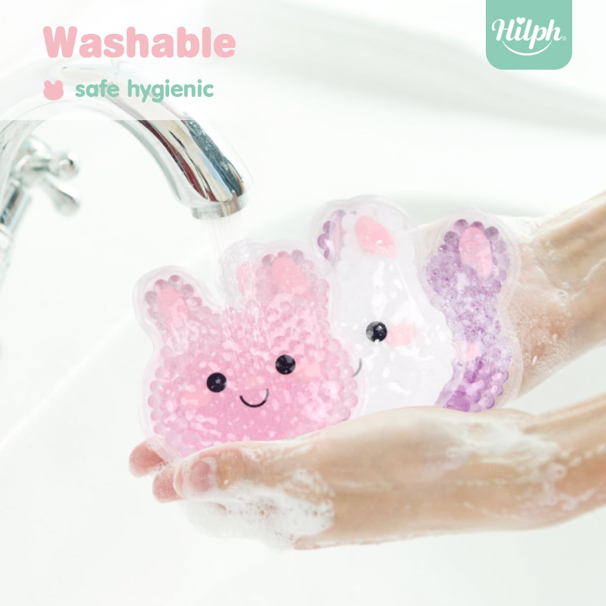 Hilph nettoyage facile et hygiène simple grâce au lavage à la main.