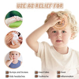 Hilph pack gel enfant canard, soulagement doux et confort rapide.